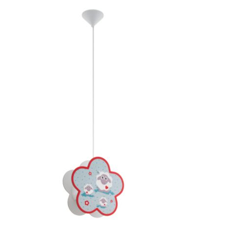 EGLO, 97706, LALELU, pendant, E27, 1X60W, IP20, colorful