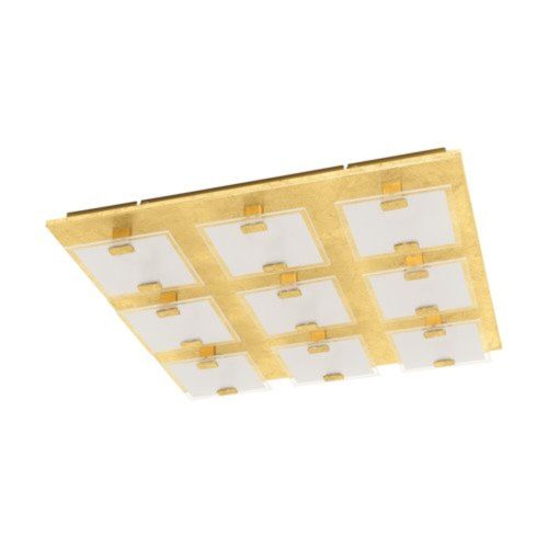 EGLO, 97729, VICARO 1, ceiling lamp, 3000 K, LED, 9X2.5W, IP20, white, transparent