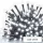Standard LED collapsible Christmas string, 5 m, outdoor and indoor, cold white