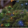 Standard LED stackable Christmas string, 5 m, outdoor and indoor, multi-colored