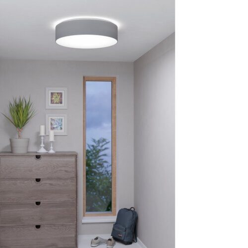EGLO, 900442, ROMAO-Z, ceiling lamp, 2700 K 6500 K, LED, 35W, Dimmable, IP20, grey, white