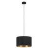 EGLO, 900145, ZARAGOZA, pendant, E27, 1X40W, IP20, black, gold
