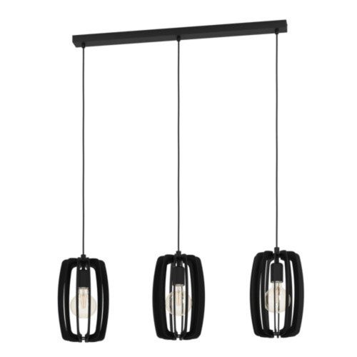 EGLO, 900505, BAJAZZARA, pendant, E27, 3X40W, IP20, black