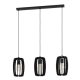 EGLO, 900505, BAJAZZARA, pendant, E27, 3X40W, IP20, black