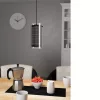 EGLO, 900341, PINTO TEXTIL 1, pendant, E27, 1X10W, IP20, transparent, black