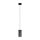EGLO, 900341, PINTO TEXTIL 1, pendant, E27, 1X10W, IP20, transparent, black