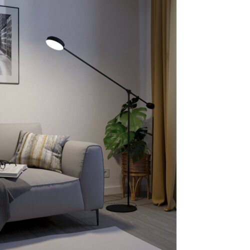 EGLO, 900354, CLAVELLINA, floor lamp, 3000 K, LED, 24W, Dimmable, IP20, white