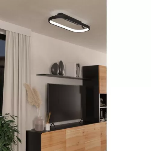 EGLO, 900631, CODRIALES, ceiling lamp, 3000 K, LED, 27W, Dimmable, IP20, white