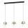EGLO, 900551, MARYVILLA, pendant, E27, 3X40W, IP20, transparent, gold