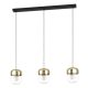 EGLO, 900551, MARYVILLA, pendant, E27, 3X40W, IP20, transparent, gold