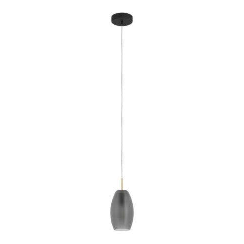 EGLO, 900507, BATISTA, pendant, E27, 1X40W, IP20, matte gray