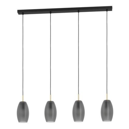 EGLO , 900508 , BATISTA , pendant , E27 , 4X40W , IP20 , matte gray