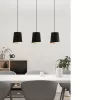 EGLO, 900426, BOLIVIA, pendant, E27, 3X40W, IP20, black, sand color