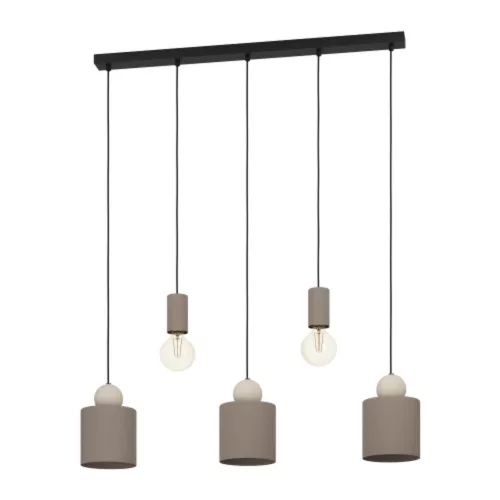 EGLO, 900346, GAZZOLA, pendant, E27, 5X40W, IP20
