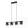 EGLO, 900186, FILAGO, pendant, E27, 4X40W, IP20, black-gray-transparent