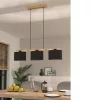 EGLO, 900313, CASTRALVO, pendant lamp, E27, 3X40W, IP20, black