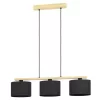 EGLO, 900313, CASTRALVO, pendant lamp, E27, 3X40W, IP20, black