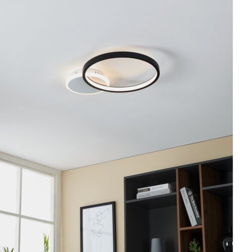 EGLO, 900421, GAFARES, ceiling lamp, 3000 K 6500 K, LED, 15W, Dimmable, IP20, white