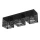 EGLO , 900357 , PIEDRITAS , ceiling lamp , E27 , 3X40W , IP20