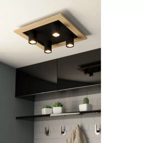 EGLO, 900435, VALCASOTTO 1, ceiling lamp, GU10, 4X4.5W, IP20