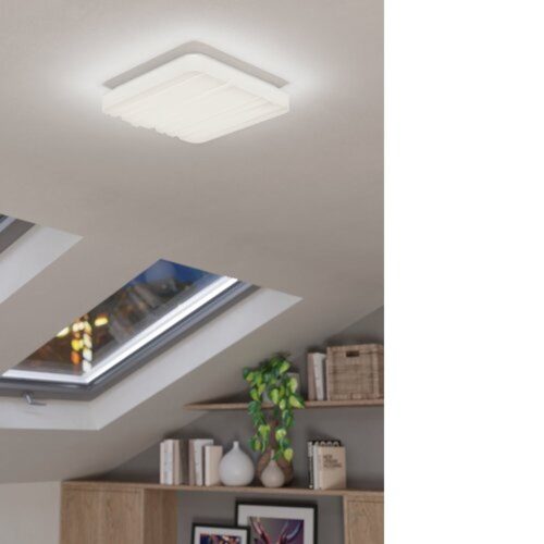 EGLO, 900609, FERENTINO, ceiling lamp, 3000 K, LED, 10W, IP20, white