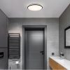 EGLO, 900366, PINETTO, pendant ceiling light, 4000 K, LED, 15.6W, IP44, white, black