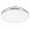 EGLO, 900365, PINETTO, pendant ceiling light, 4000 K, LED, 15.6W, IP44, white, chrome