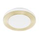 EGLO, 900369, LED CARPI, wall-ceiling lamp, 3000 K, LED, 3X3.6W, IP44, white