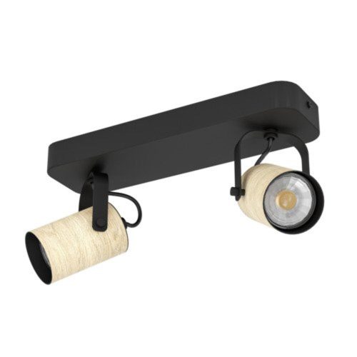 EGLO, 900437, CAYUCA, spot lamp, GU10, 2X3W, IP20, brown