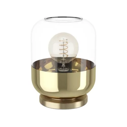 EGLO, 900552, MARYVILLA, table lamp, E27, 1X40W, IP20, transparent, gold
