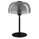 EGLO, 900141, SOLO 2, table lamp, E27, 1X40W, IP20, black-transparent