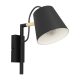 EGLO, 43735, LACEY, pendant lamp, E14, 1X40W, IP20, black, cream color