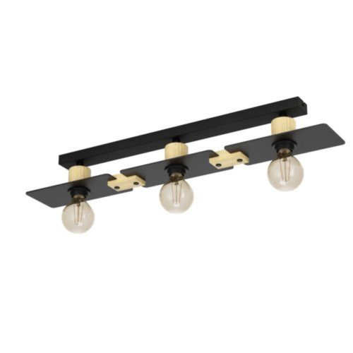 EGLO, 43751, BRAMERTON, ceiling lamp, E27, 3X40W, IP20