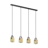 EGLO, 43748, AYLES, pendant, GU10, 4X3W, IP20, brown