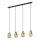 EGLO, 43748, AYLES, pendant, GU10, 4X3W, IP20, brown