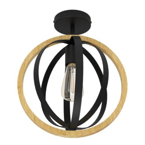 EGLO, 43736, BASILDON, ceiling lamp, E27, 1X40W, IP20