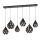 EGLO, 43846, CARLTON 1, pendant, E27, 6X40W, IP20