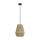 EGLO , 43785 , ALDERNEY , pendant , E27 , 1X40W , IP20 , natural