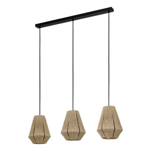 EGLO, 43786, ALDERNEY, pendant, E27, 3X40W, IP20, natural