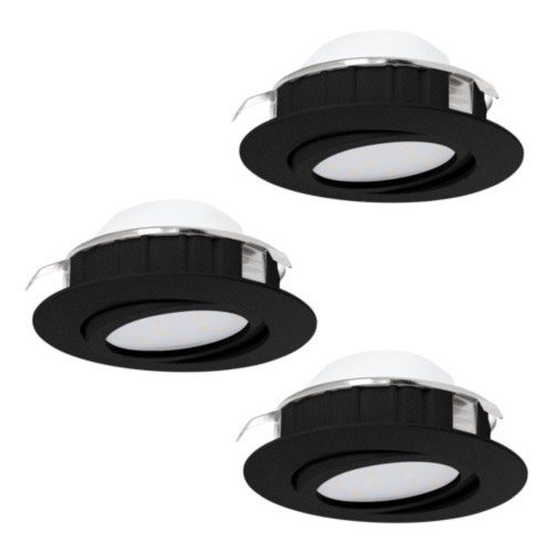 EGLO, 900749, PINEDA, recessed light, 3000 K, LED, 3X5.5W, Dimmable, IP20