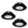 EGLO, 900744, PINEDA, recessed lamp, 3000 K, LED, 3X4.9W, IP20, IP44