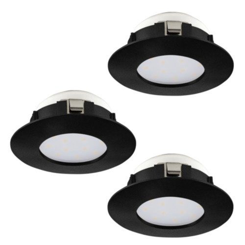 EGLO, 900744, PINEDA, recessed lamp, 3000 K, LED, 3X4.9W, IP20, IP44