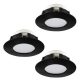 EGLO, 900744, PINEDA, recessed lamp, 3000 K, LED, 3X4.9W, IP20, IP44