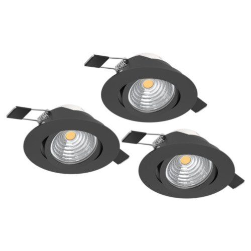 EGLO , 900747 , SALICETO , recessed lamp , 2700 K , LED , 3X6W , Dimmable , IP20