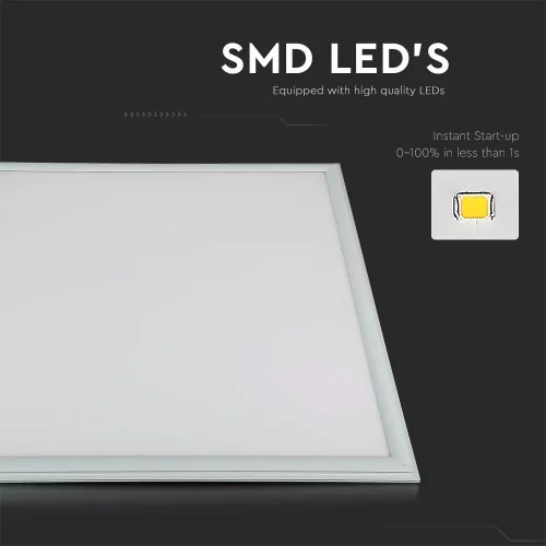 LED panel, 600 x 600 mm, 29 Watt, cool white, LUX, 137 lm/W