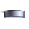 RENDL R13808 OTIS Ceiling Double Round Textile Lamp for Four E27 Light Sources, 15 W, 230V