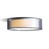 RENDL R13808 OTIS Ceiling Double Round Textile Lamp for Four E27 Light Sources, 15 W, 230V