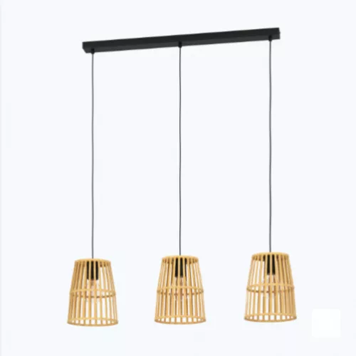 HL/3 E27 BLACK/BAMBOO 'EYAM'