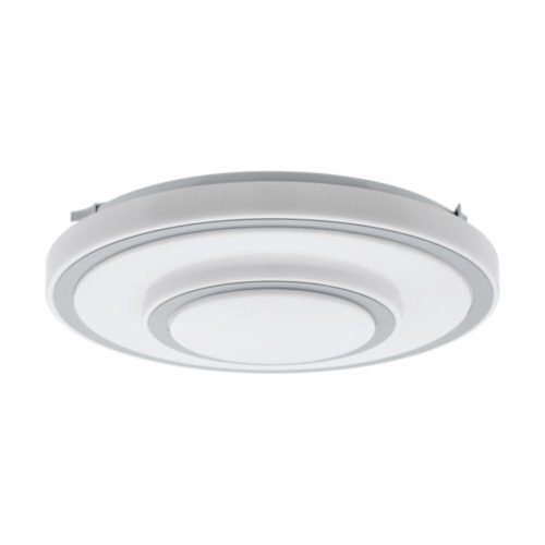 EGLO , 75655 , PEDROZA , mennyezeti lámpa , 3000 K , LED , 3X5,7W , IP20 , fehér, ezüst