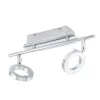 EGLO , 31359 , NAUDELLA , spot lamp , 3000 K , LED , 2X5W , IP20 , satin